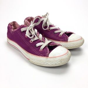 Juniors Converse All Star Low Top Shoes Sneakers